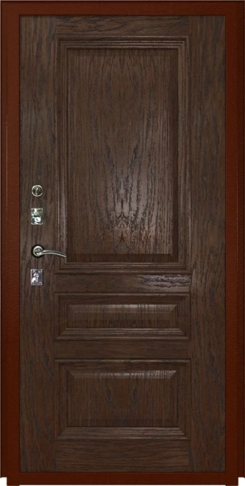 Входная дверь ДвериПРО L-43 Фараон-2 (16мм, мореный дуб) DPRO196878 внутренняя сторона