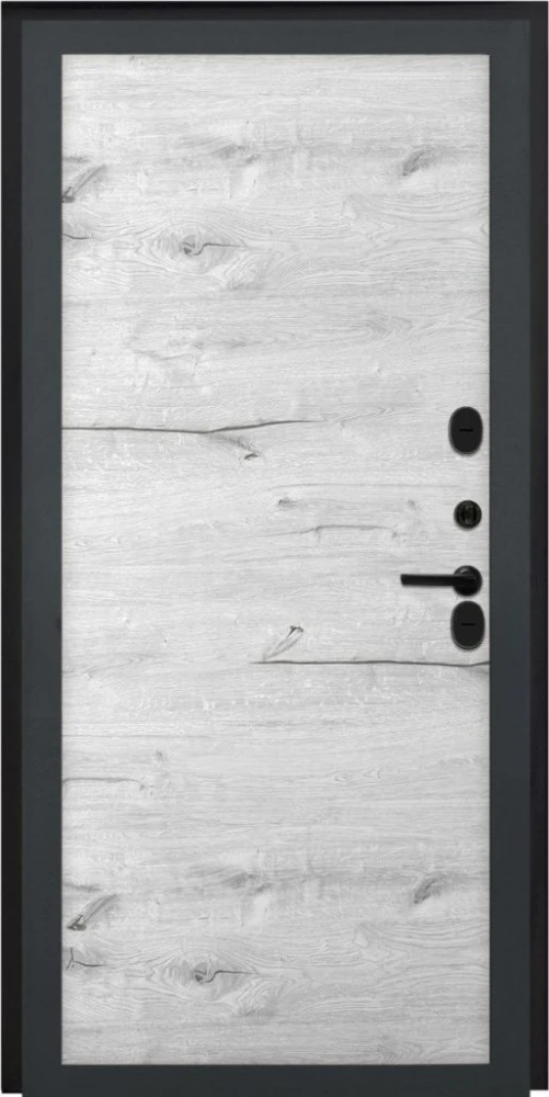 Входная дверь ДвериПРО Модель L-46 Без фрезеровки Дуб арктик горизонт DPRO198243 внутренняя сторона