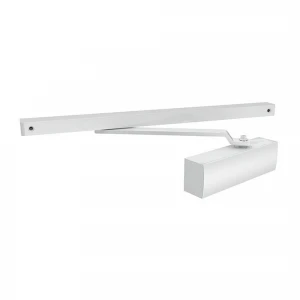 Доводчик дверной со скользящей тягой DCSLIDER85 (DCS-85) WH (белый)